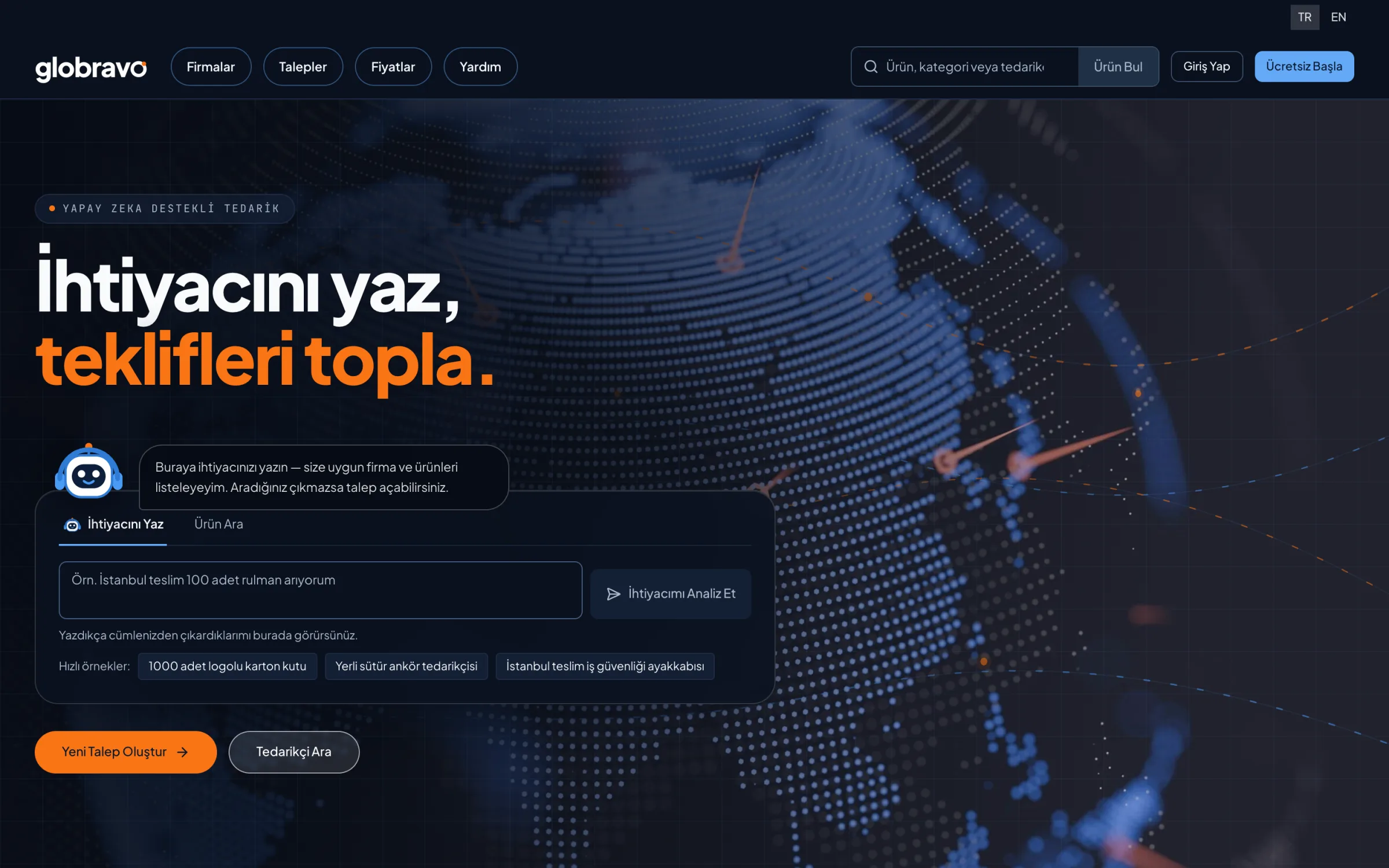 GloBravo ile sınır ötesi tedarik