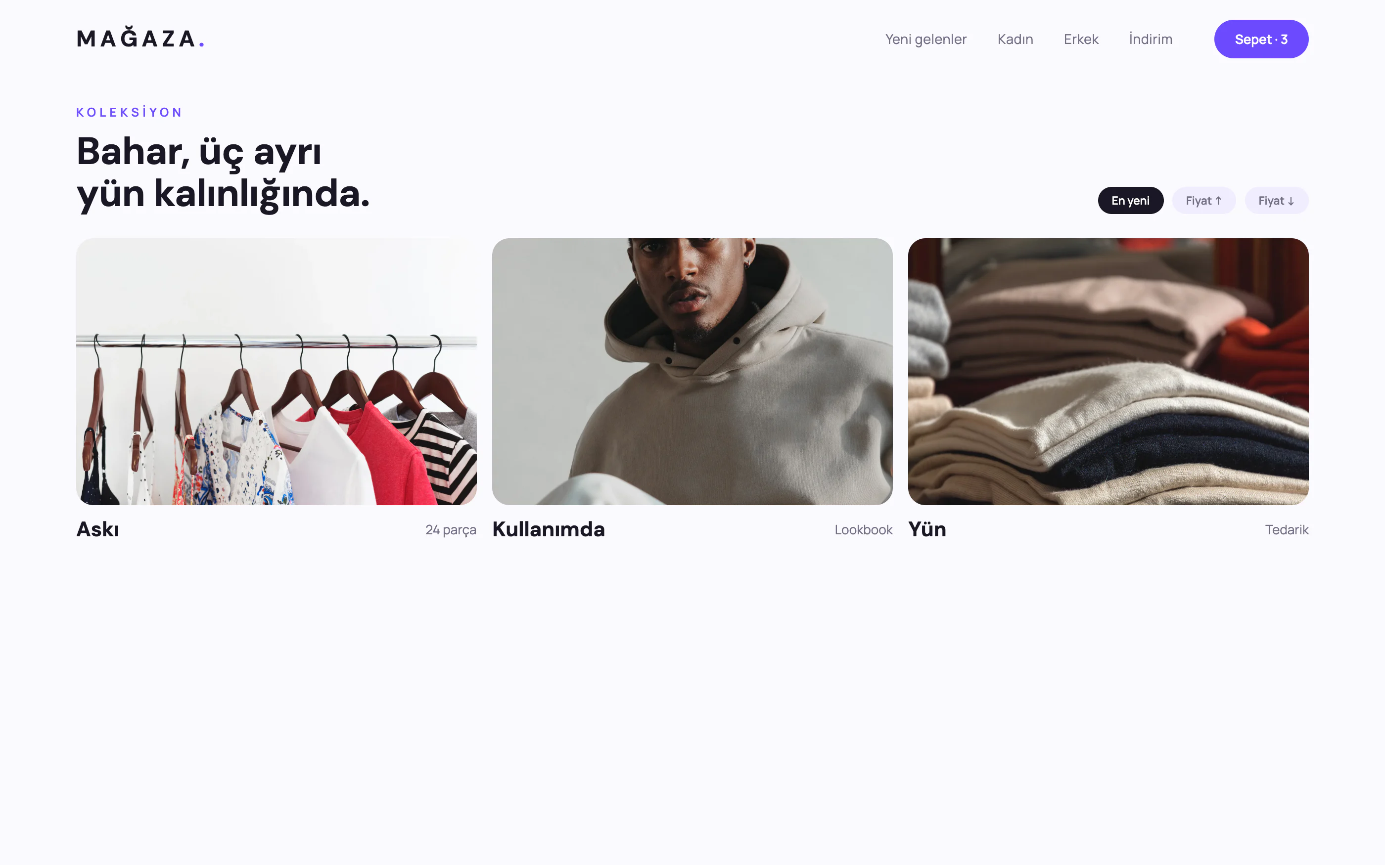 Moda E-Ticaret Sitesi