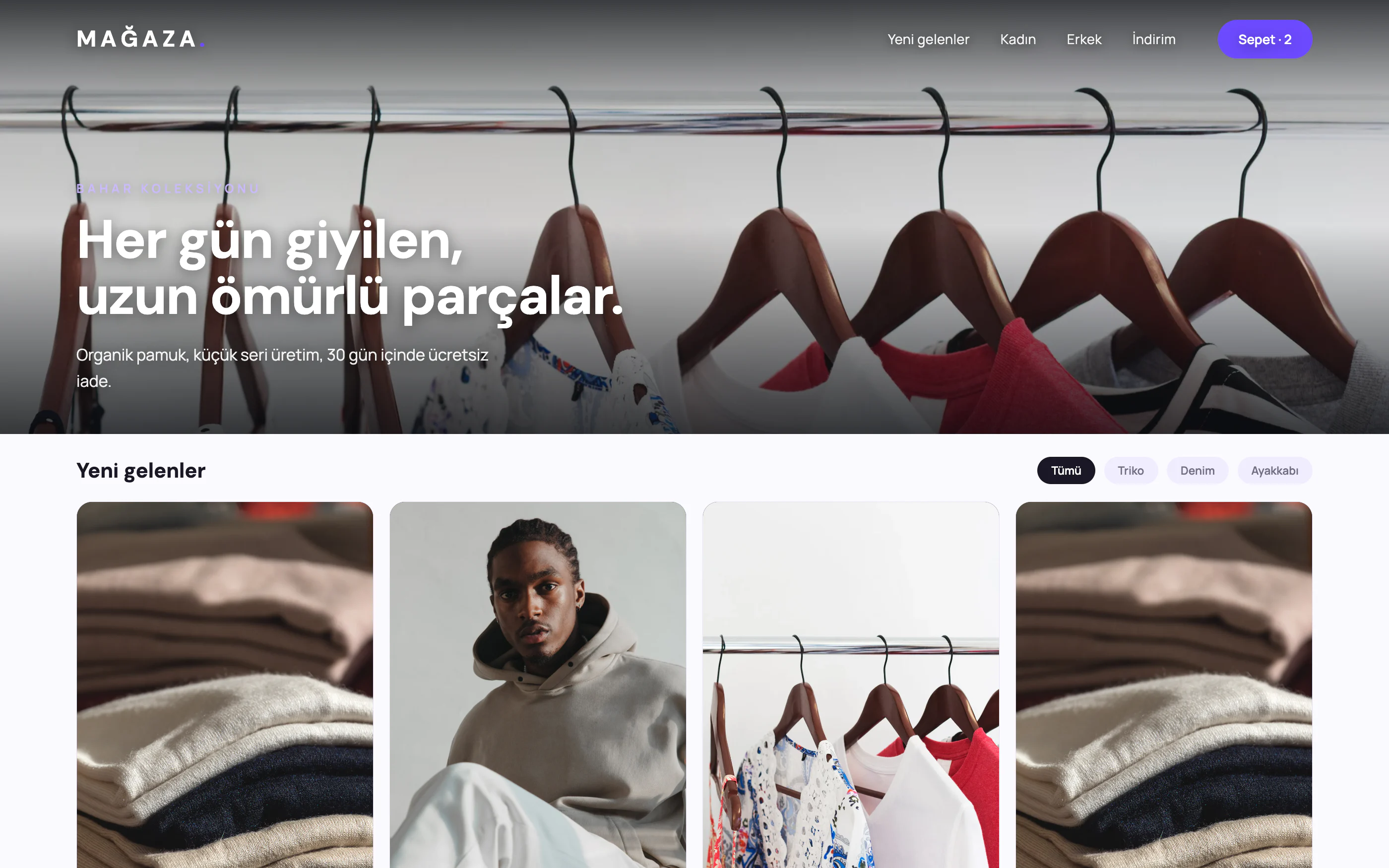 Moda E-Ticaret Sitesi