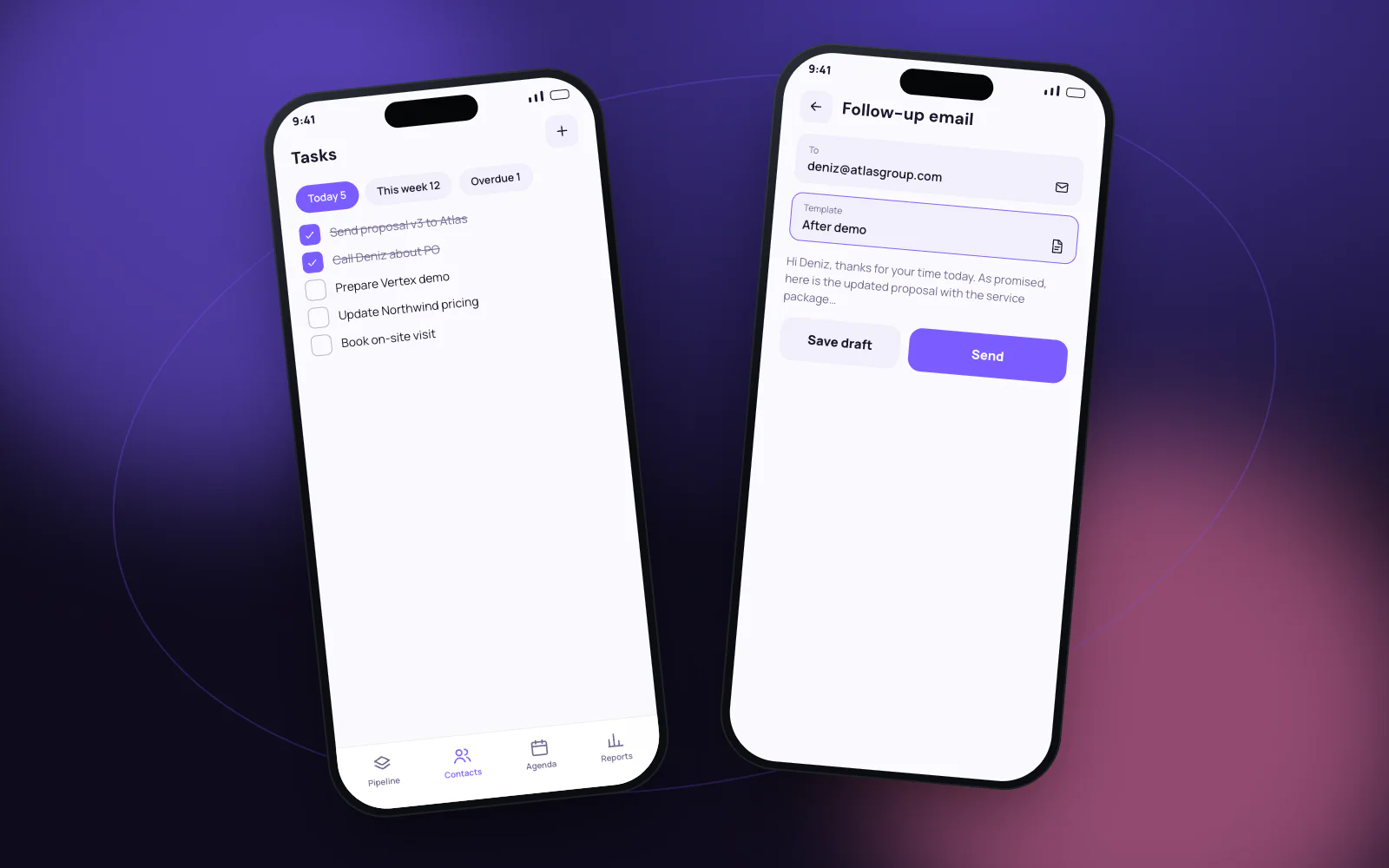 Customer CRM App