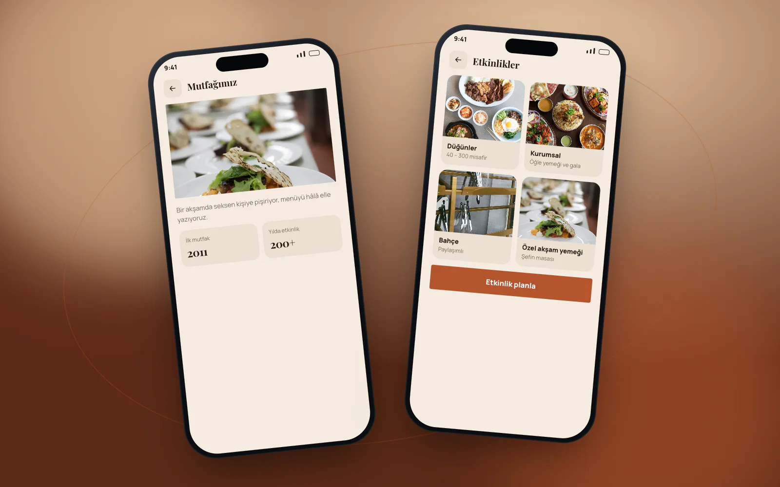 Catering & Davet Web Sitesi